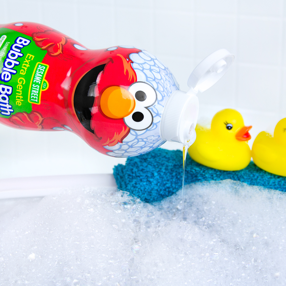 เอลโม่ ฟองสบู่อาบน้ำ Sesame Street Extra Gentle Bubble Bath Fragrance and Dye Free 24 Oz
