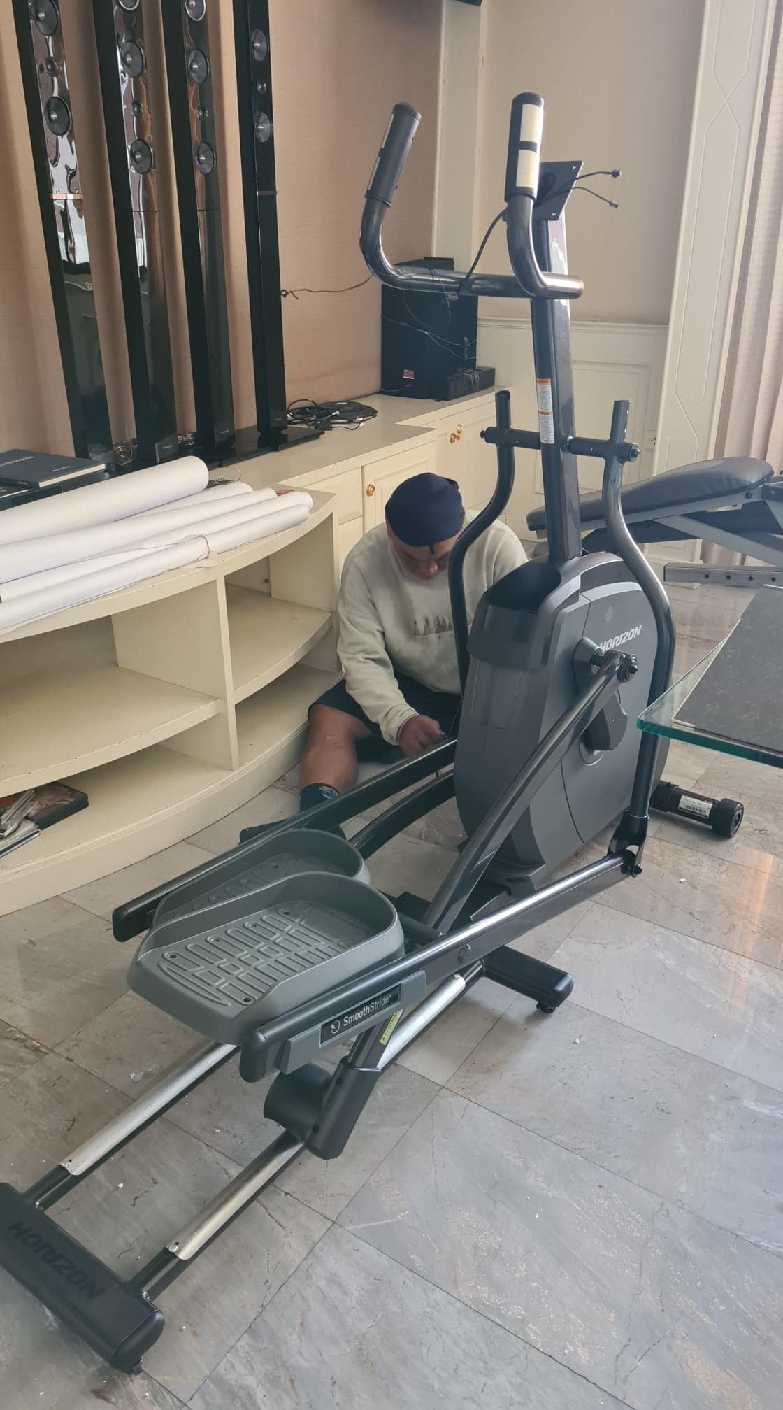 เครื่องเดินวงรี Horizon ex59 elliptical