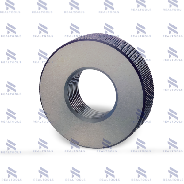 1-3/8″-8BSFเกจวัดเกลียวนอกชนิดตรงมาตรฐานอังกฤษ,Whitworth Pipe Solid Threads Ring Gauge BSF-1-3/8”x8,Go-NoGo Set