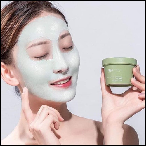 โคลนมาร์คชาเขียว MAIGOOLE Green Tea Cooling Cleansing Mud Mask