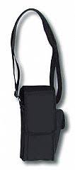 LUTRON Black Fire Hose Instrument Case 7x3x2 Inches (CA-52A) with Strap