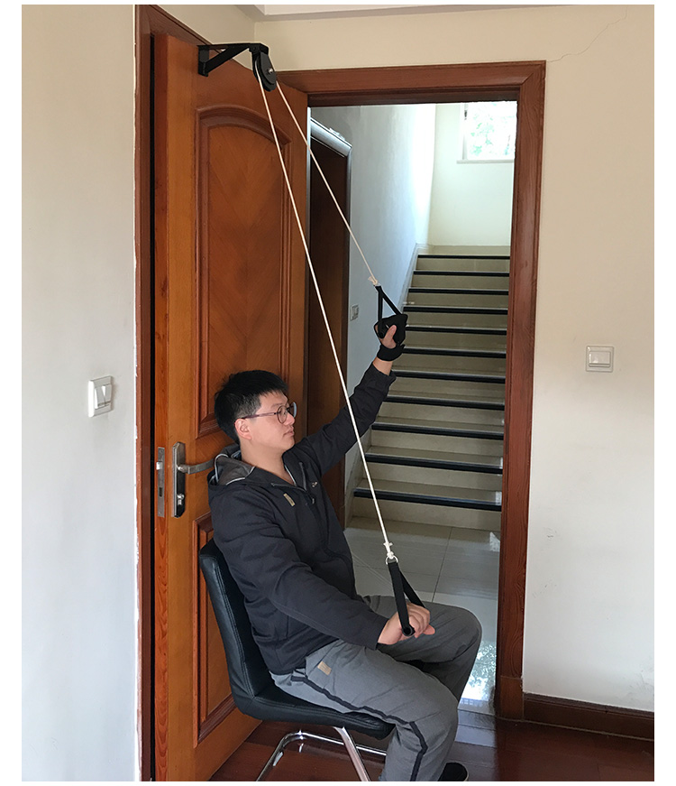 เครื่องชักรอกกายภาพ เครื่องชักรอกบริหารแขนขาหัวเดี่ยว