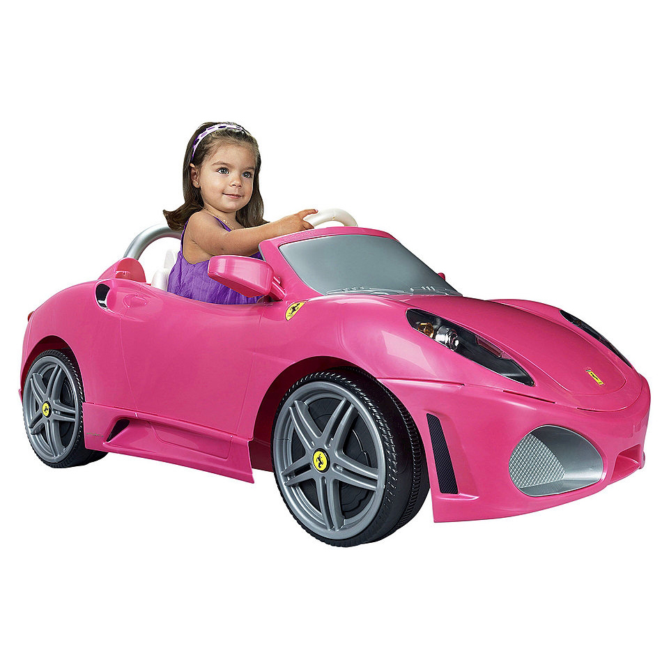 รถแบตเตอรี่เด็ก Ferrari F430 6-Volt Battery-Powered Ride-On, Pink
