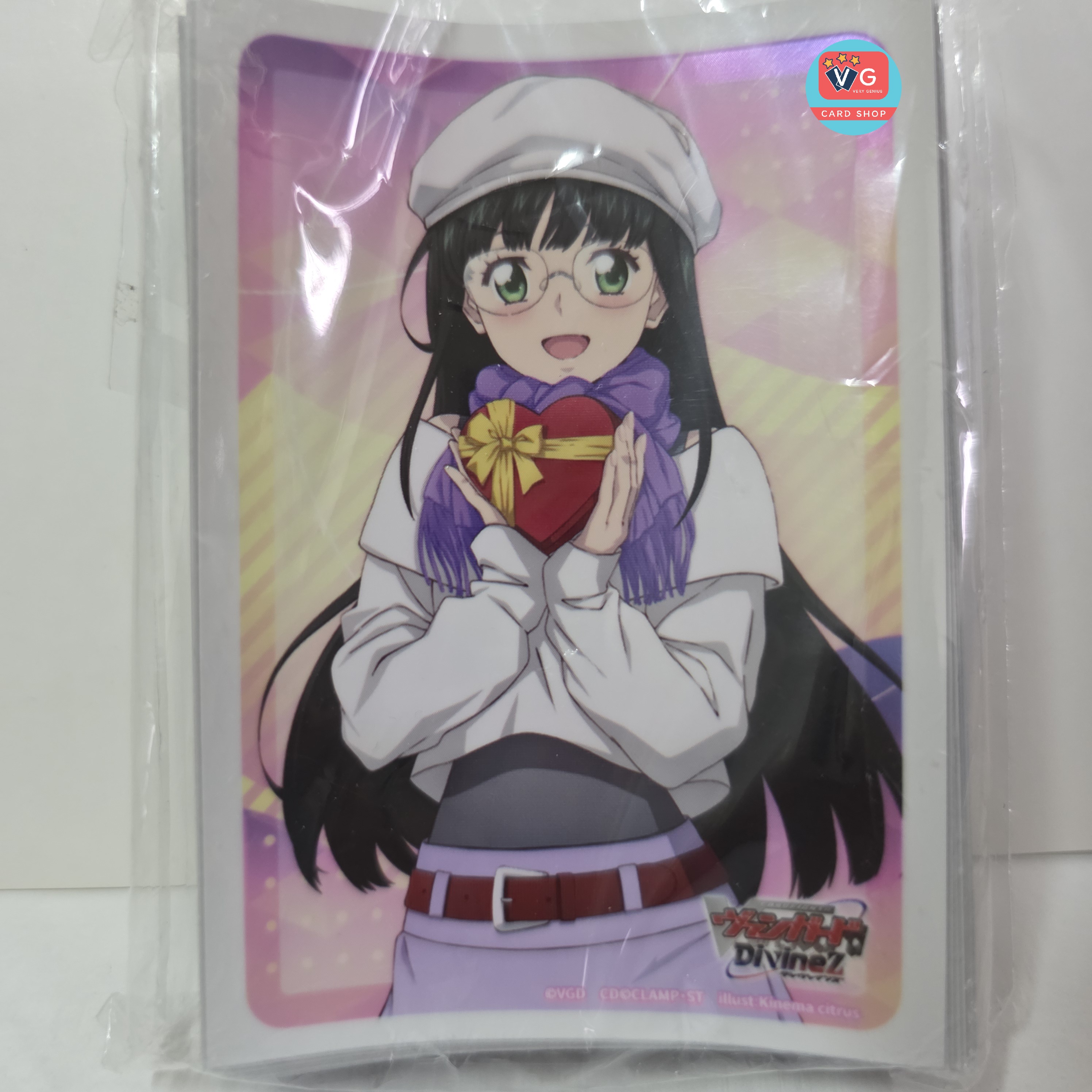 Bushiroad Sleeve Collection Mini Extra Vol.135 Mikoto Saito Valentine's Day สลีฟ ซองใส่การ์ด