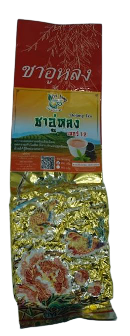 ชาอู่หลง เบอร์ 12 Oolong Tea No.12 ขนาด 500 กรัม มีกลิ่นหอมคล้ายนมและผลไม้ มีเอกลักษณ์ตามธรรมชาติไม่ได้ปรุงแต่ง รสชาติอ่อนนุ่ม