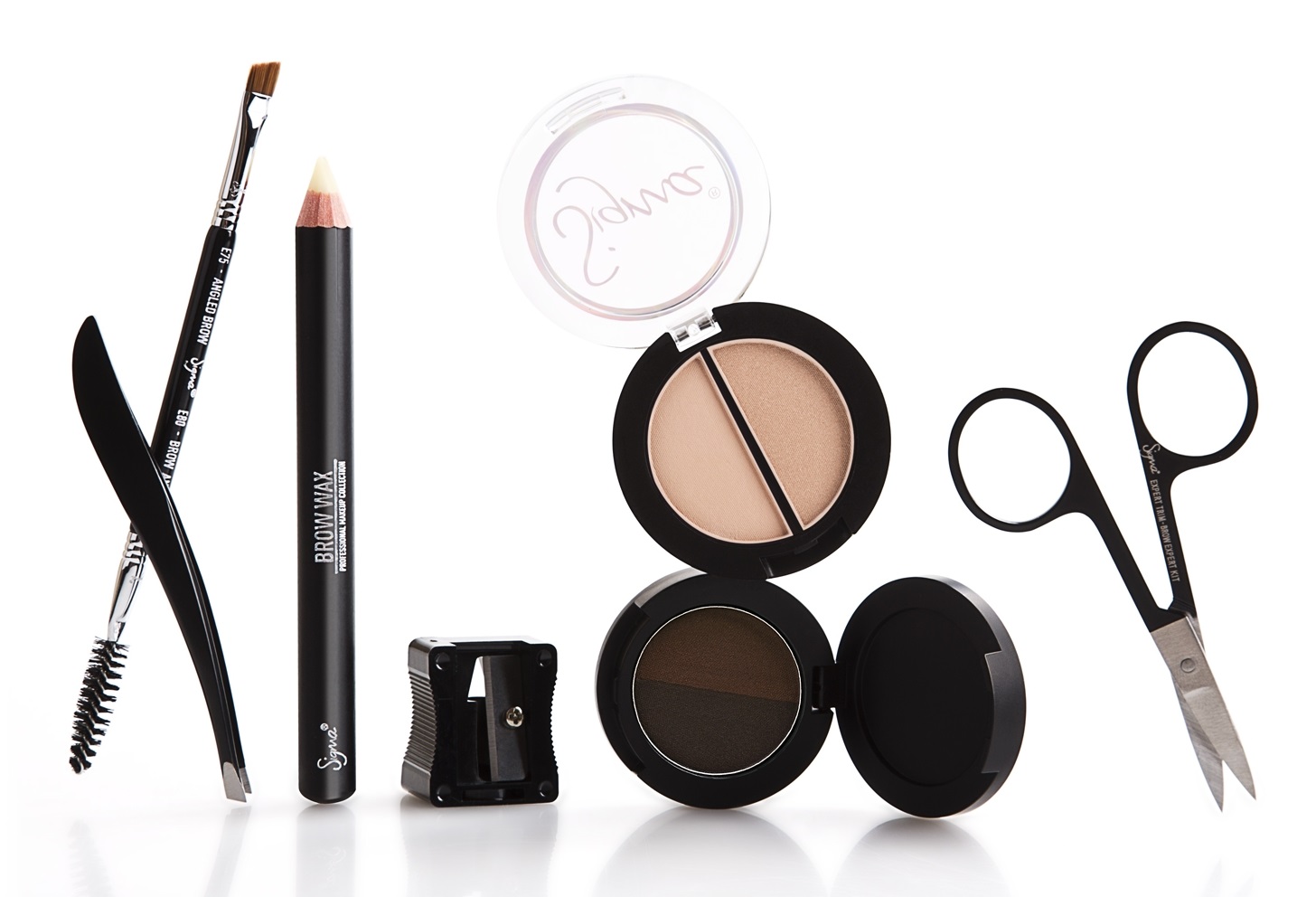 SIGMA :: Brow Expert Kit - Dark ชุดแต่งคิ้วระดับมืออาชีพ มาพร้อมอุปกรณ์ที่จะทำให้การแต่งคิ้วของคุณเป็นเรื่องง่าย โทนสีเข้ม