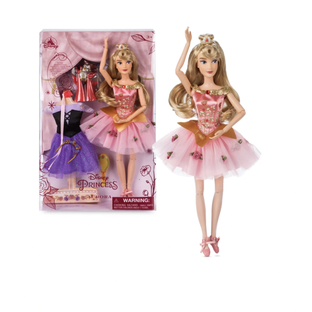 Disney Store Princess Aurora Ballet Doll 11 1/2'' New with Box ราคา 1,070 - บาท