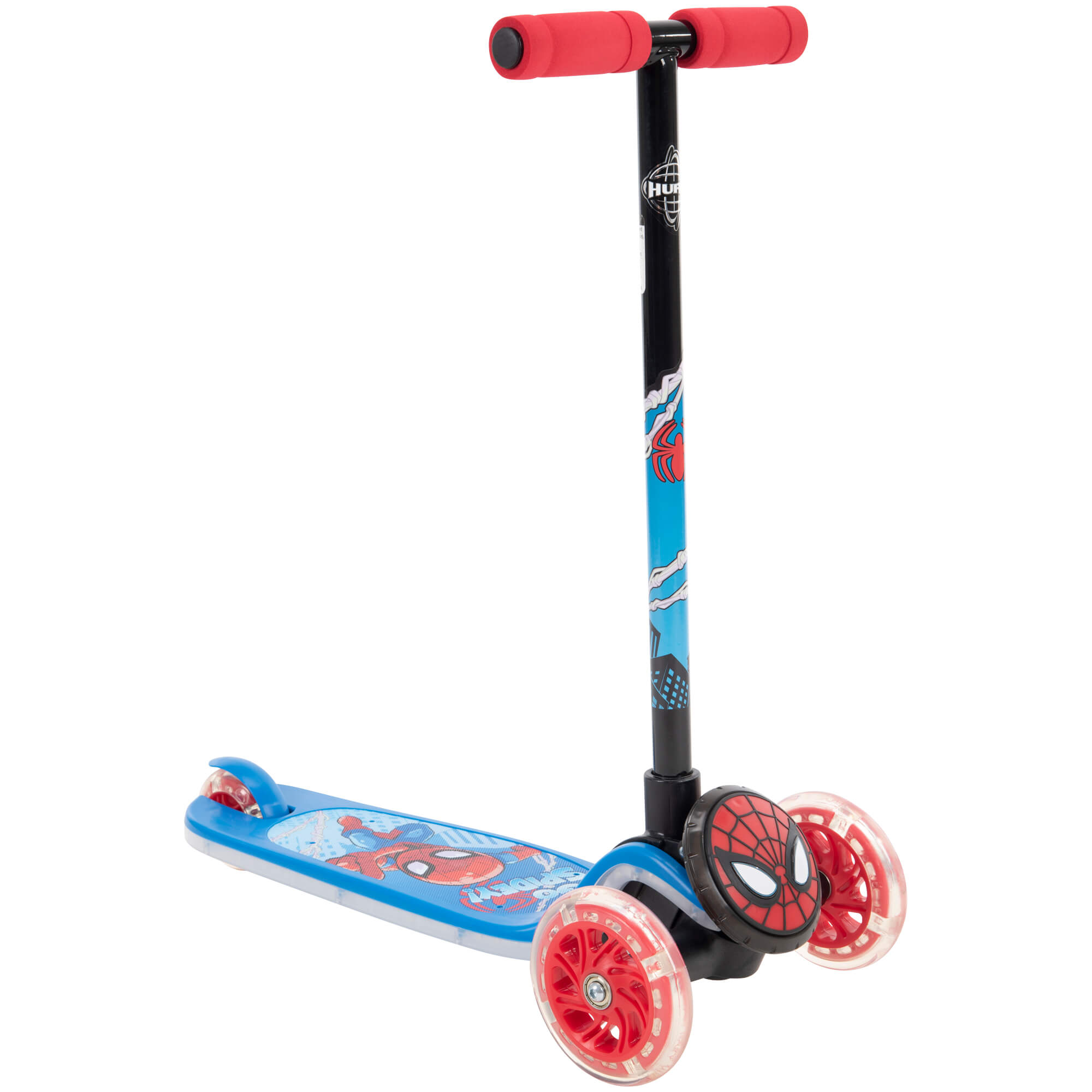 สกู๊ตเตอร์ 3 ล้อ Marvel Spider-Man 3-Wheel Scooter for Toddlers by Huffy