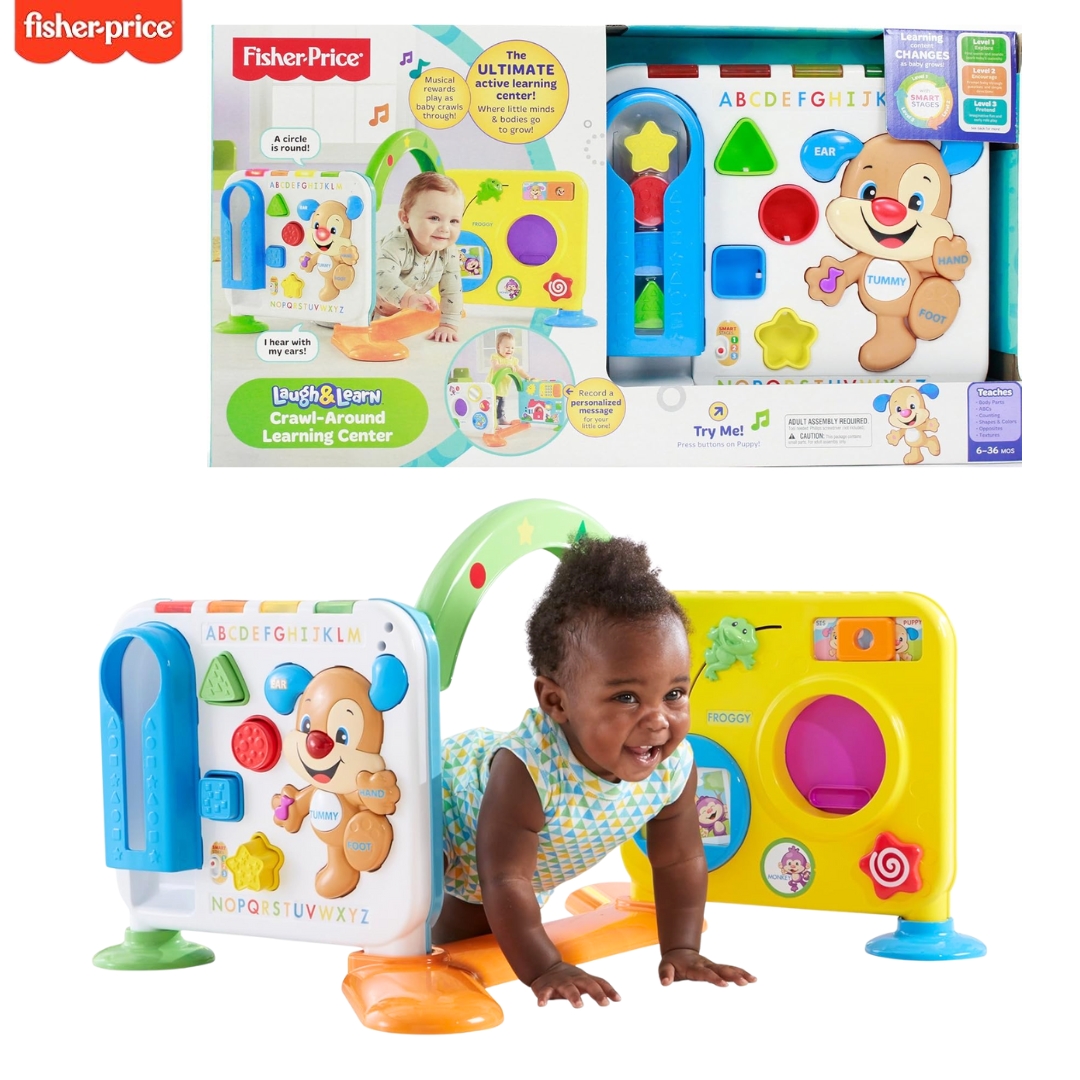 นำเข้า 🇺🇸 ศูนย์รวมการเรียนรู้ 360 องศา! 🧠 Fisher-Price Crawl-Around Learning Center มาพร้อม Smart Stages™