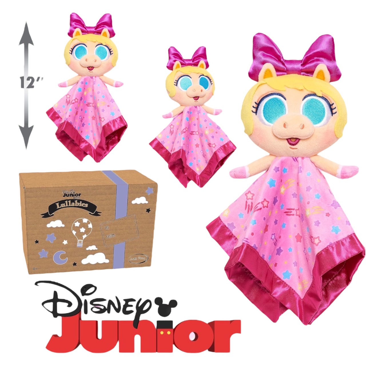 Disney Junior Music Lullabies Nursery Blankies, Piggy, Officially Licensed Kids Toys สำหรับเด็กแรกเกิด , ราคา 990 บาท