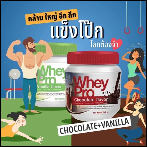 เวย์โปรตีน Whey Pro Real Elixir
