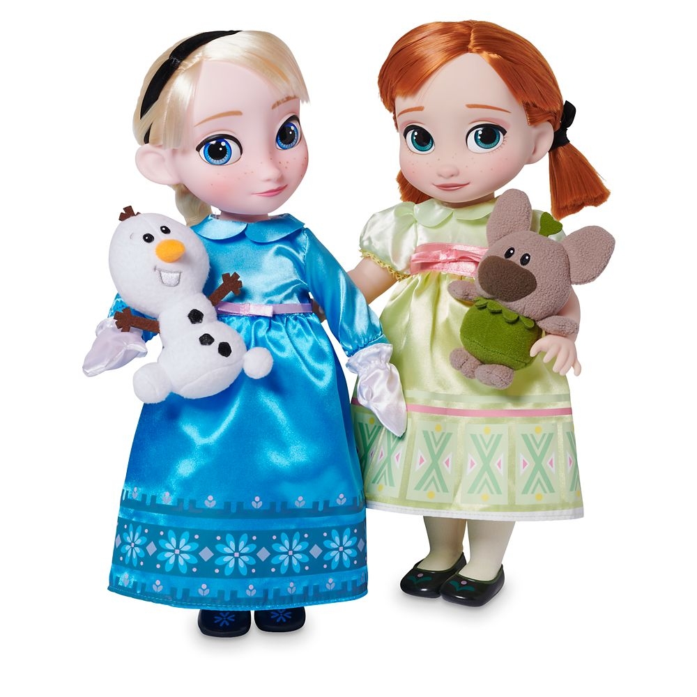 พร้อมส่ง คอลเลคชั่นใหม่ ตุ๊กตาร้องเพลง Anna and Elsa Singing Dolls Deluxe Gift Set - Disney Animators 'Collection