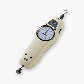 Imada รหัส FB-50K เกจวัดแรงดึงแรงดันแบบหน้าปัดเข็มอ่านค่าหน่วยกิโลกรัม,Push pull mechanical force gauge,kilogram-force(Kgf)unit ,capacity:50Kgf,resolution:500gf