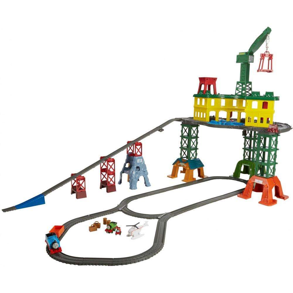 ชุดควบคุมสถานีรถไฟโทมัส Thomas & Friends Super Station Railway Train Track Set