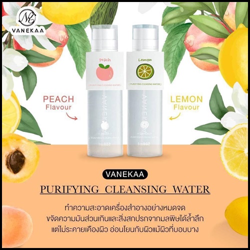 วานีก้า คลีนซิ่ง สูตรน้ำ VANEKAA Purifying Cleansing Water