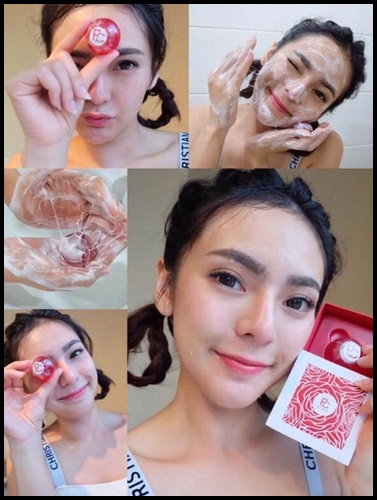 สบู่กุหลาบแดง สลายฝ้า กระ RED Rose Soap By PCare