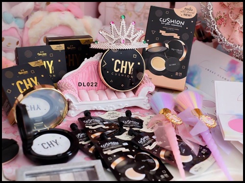 คุชชั่นโฮยอน แบบตลับ Cushion CHY