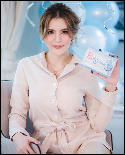 ผงชงผิวขาว บีสโนว์ Be Snow By the richone