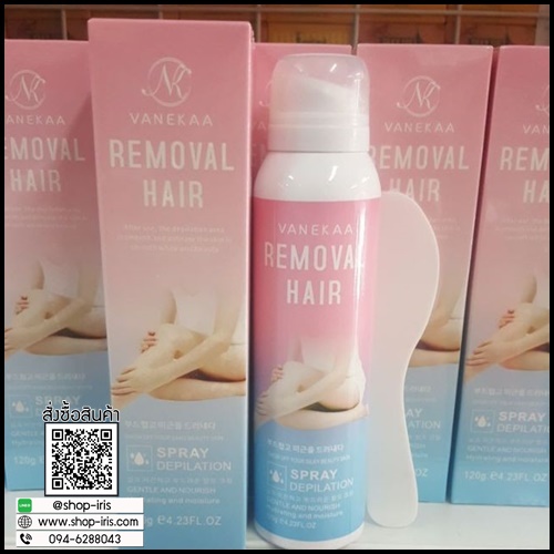 วานีก้า สเปรย์ มูสกำจัดขน Vanekaa Remover Hair Spray