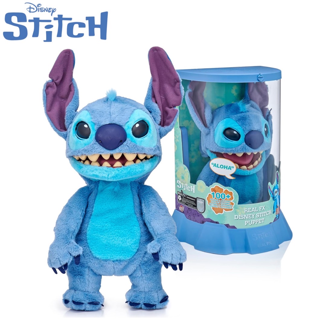 นำเข้า 🇺🇸 🌈 พบกับStitch Puppetronic by RealFX จาก Disney's Lilo & Stitch โดย WOW! Stuff ✨พูดได้! ขยับได้! ราคา 6,890 บาท