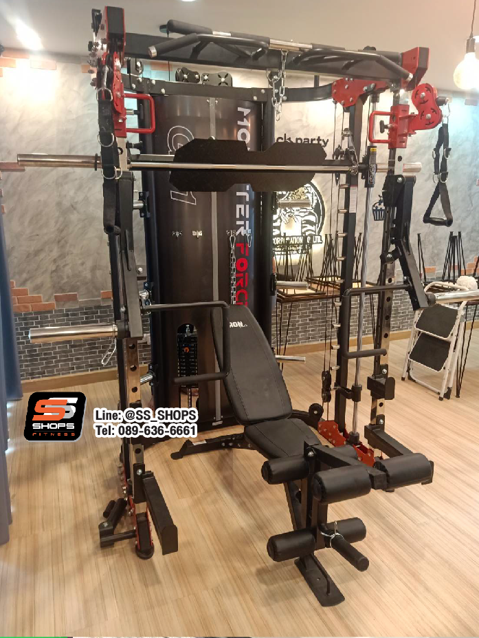 Jammer Arms แจมเมอร์ อาร์ม อุปกรณ์เสริมใช้กับ Smith Machine MONSTER FORCE G11 สมิทแมชชีนG11