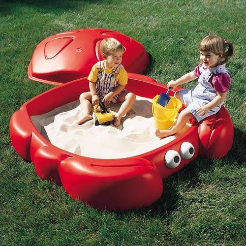 กระบะทราย จัมโบ้มีฝาปิด รูปปู Step2 Crabbie Sandbox™