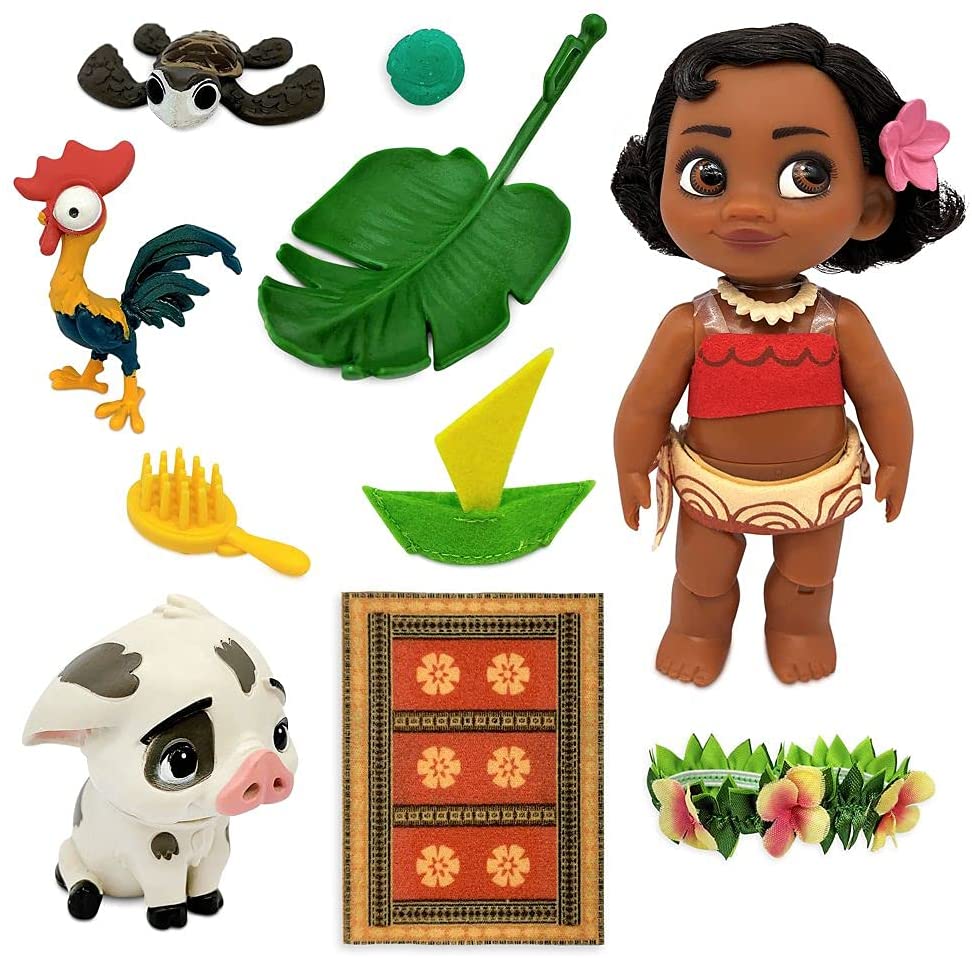 ตุ๊กตา Disney Moana Animators' Collection Mini Doll Play Set – 5 Inches ราคา 990 - บาท
