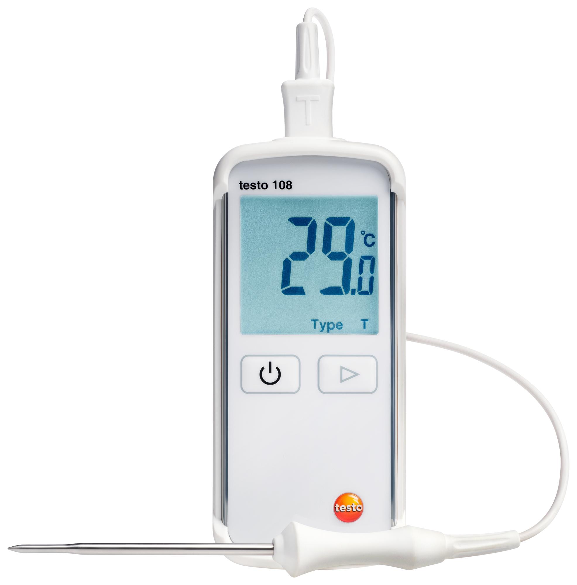 Testo 108 เครื่องวัดอุณหภูมิอาหารดิจิตอล