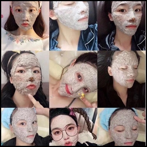 มาร์คสาหร่ายขาว SISHUIRONGYAN Seaweed Mask