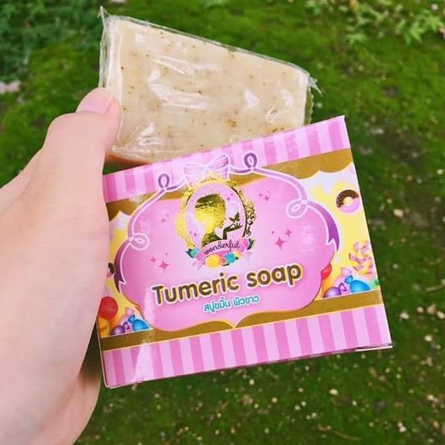 สบู่ขมิ้นกลูต้า (Tumeric Soap)