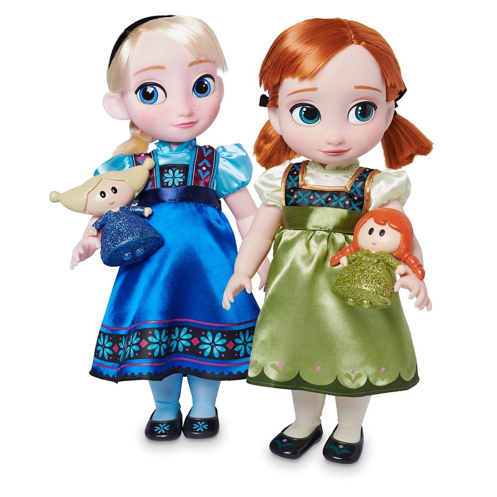 พร้อมส่ง คอลเลคชั่นใหม่ ตุ๊กตาร้องเพลง Anna and Elsa Singing Dolls Deluxe Gift Set - Disney Animators 'Collection
