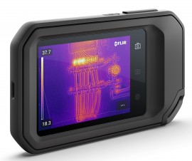 FLIR รุ่นC5กล้องถ่ายภาพความร้อนที่รองรับ Wi-Fi Thermography camera with Wi-Fi Cloud compatible C5