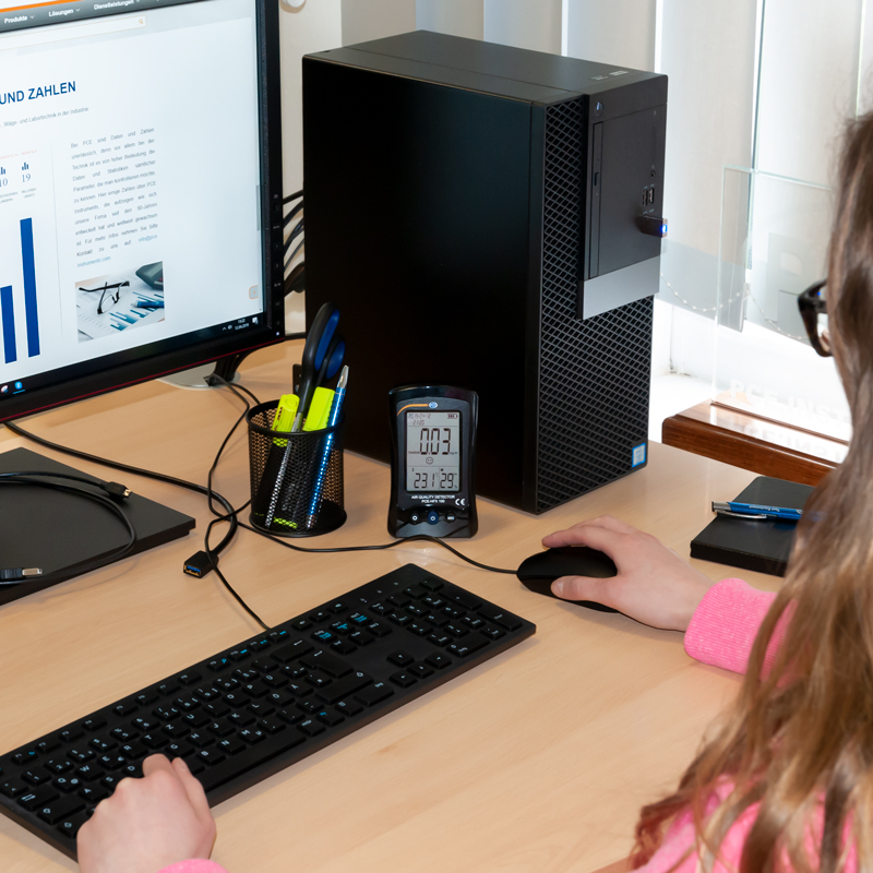 PCE รุ่นHFX-100 เครื่องวัดคุณภาพอากาศAir Quality Meter