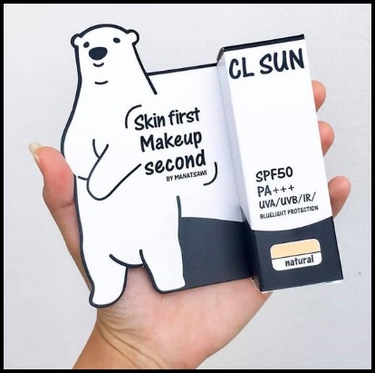 กันแดดเฮียหมี CL SUN (ฟรีเซรั่มชมพู)