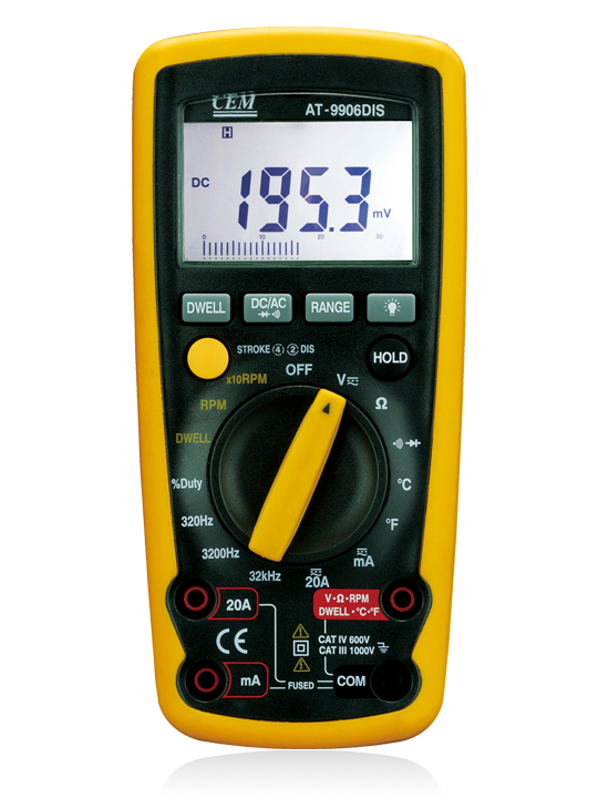 CEM instruments AT-9906DIS / 9965 มัลติมิเตอร์ยานยนต์มืออาชีพ