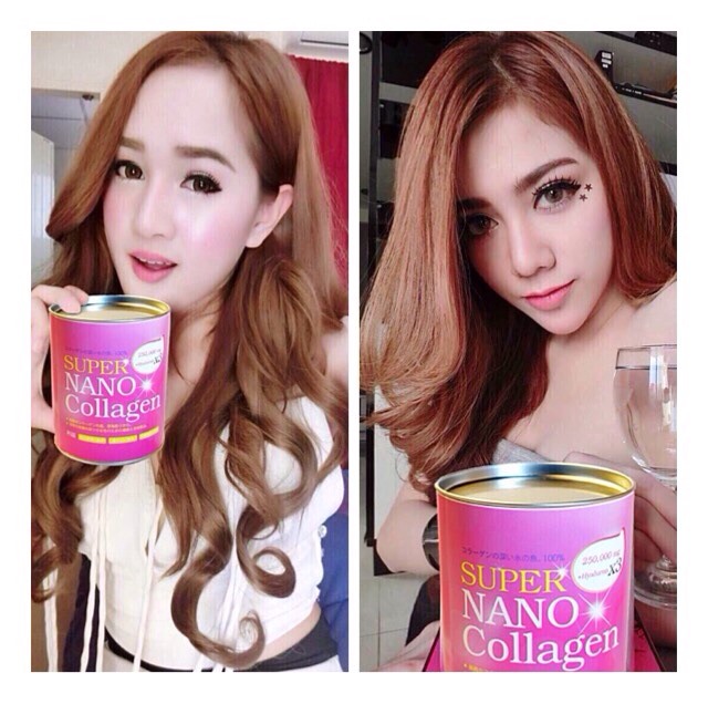 ซุปเปอร์ นาโน คอลลาเจน (Super nano collagen 250,000 mg + Hyaluron x3)