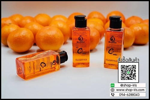 วิตามินซี น้ำนมบำรุงผิว Vit C Milk 3 IN 1 THE QUEEN