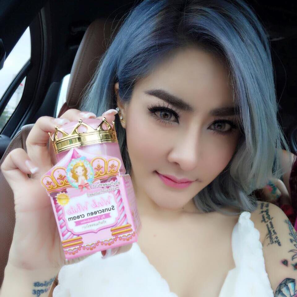 ครีมกันแดดหน้าเงาวิงค์ไวท์ (Wink white sunscreen cream) ส่งฟรี EMS