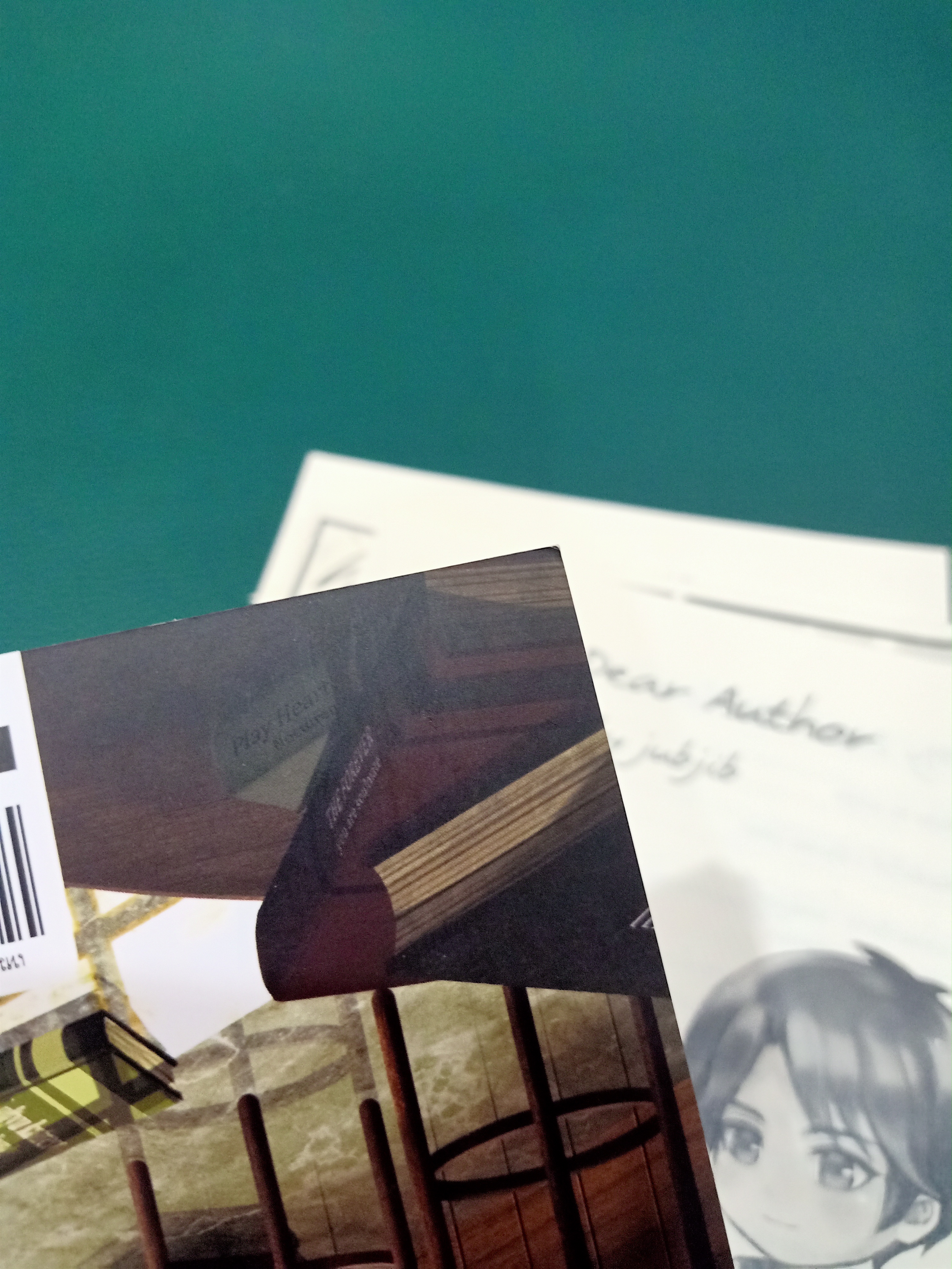 นิยาย You smell like a book + เปเปอร์