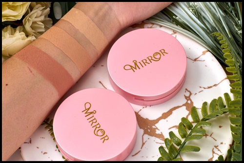 แป้งมิลเลอร์ MIRROR Natural Skin & Oil Control Foundation Powder