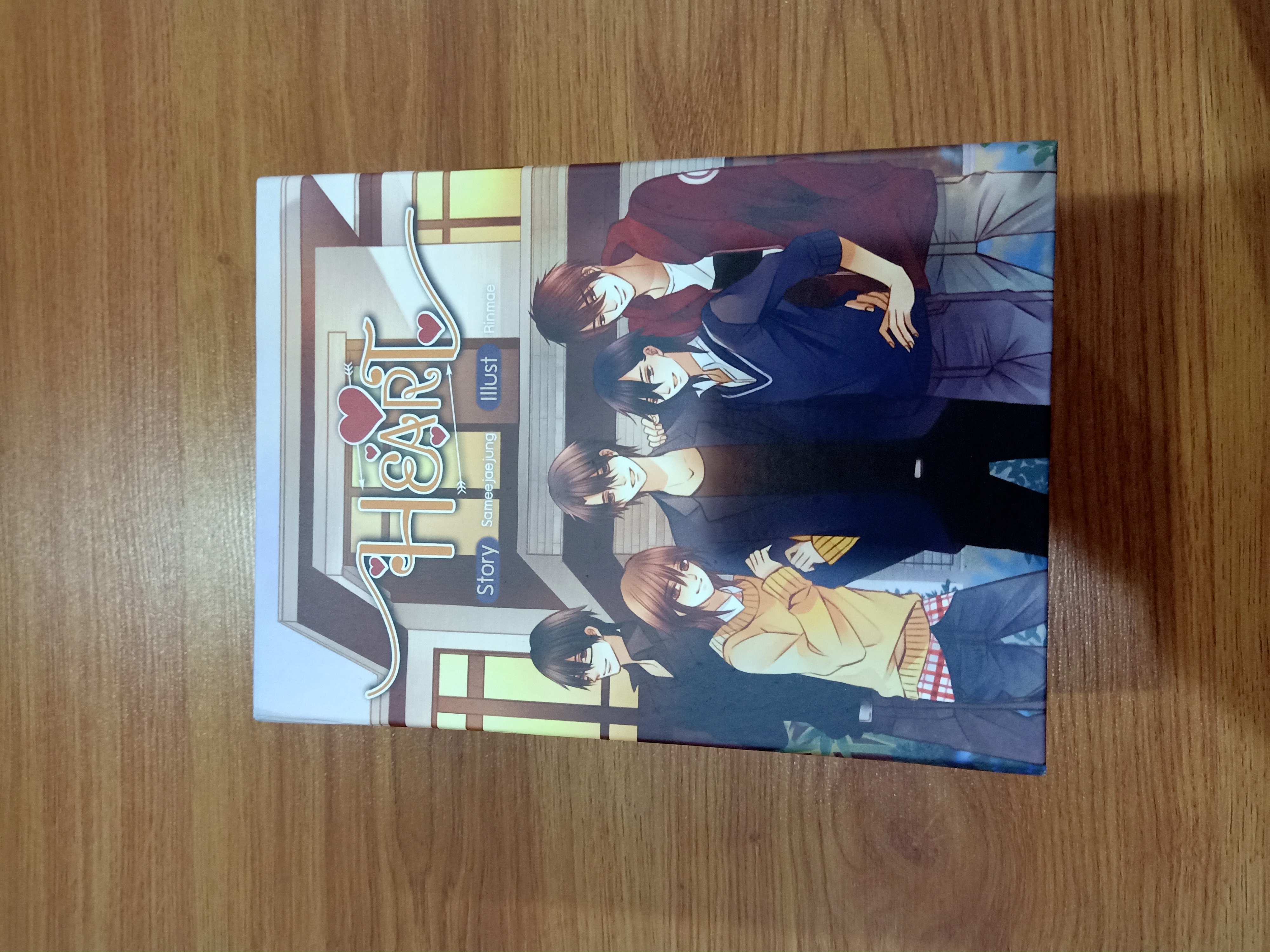 Boxset นิยายแต่ง ซีรียส์ HEART 5 เล่มจบ + เล่มพิเศษ รอบจองทุกเล่ม