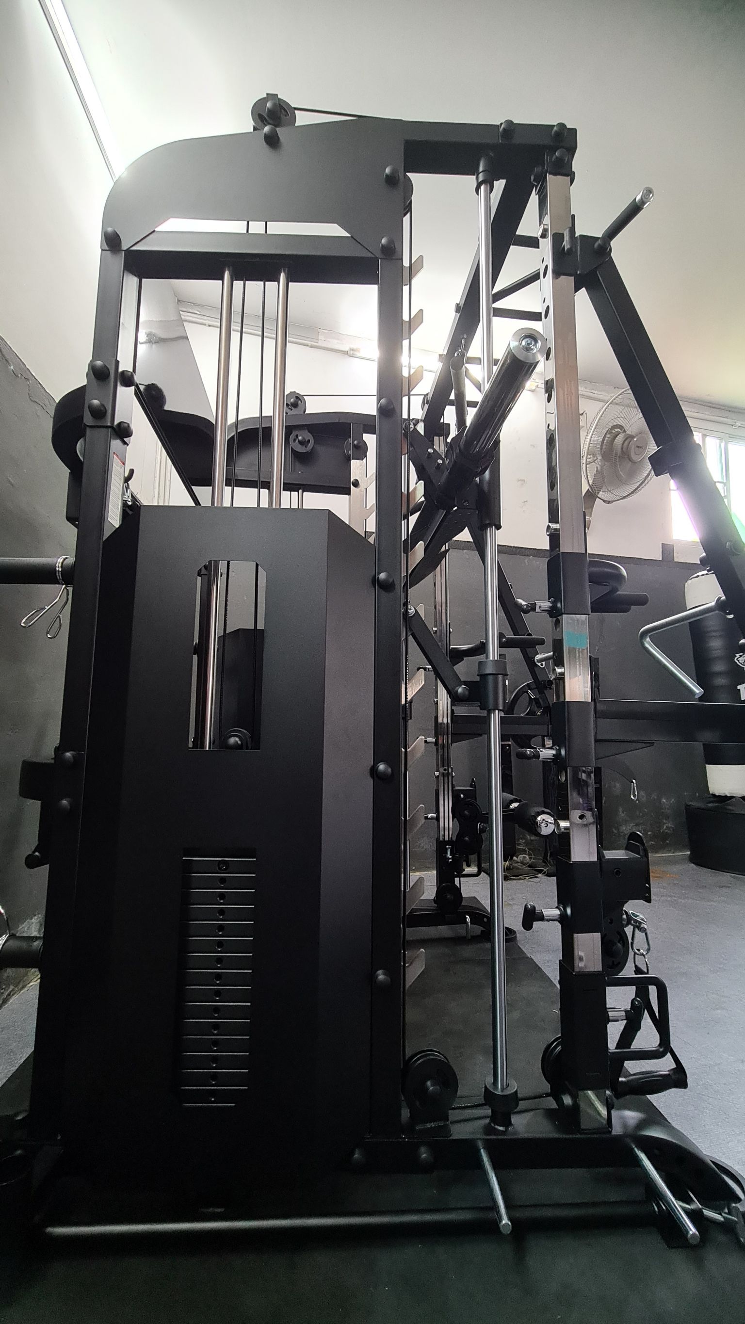 สมิทแมชชีน i5 Flow Jammer arms,+ม้านั่ง819A + แผ่นหุ้มยาง, Fullset, Smith Machine i5 Flow Jammer
