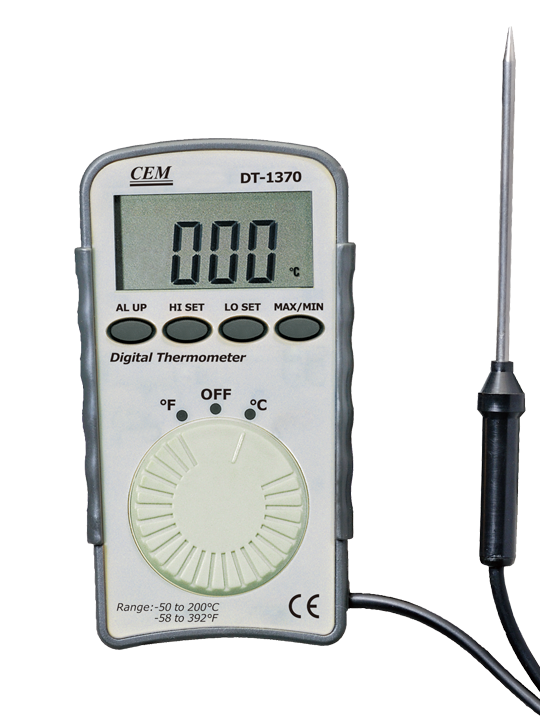 CEM รุ่นDT-1370เครื่องวัดอุณหภูมิThermometer Range-50℃~200℃(-58℉~392℉)