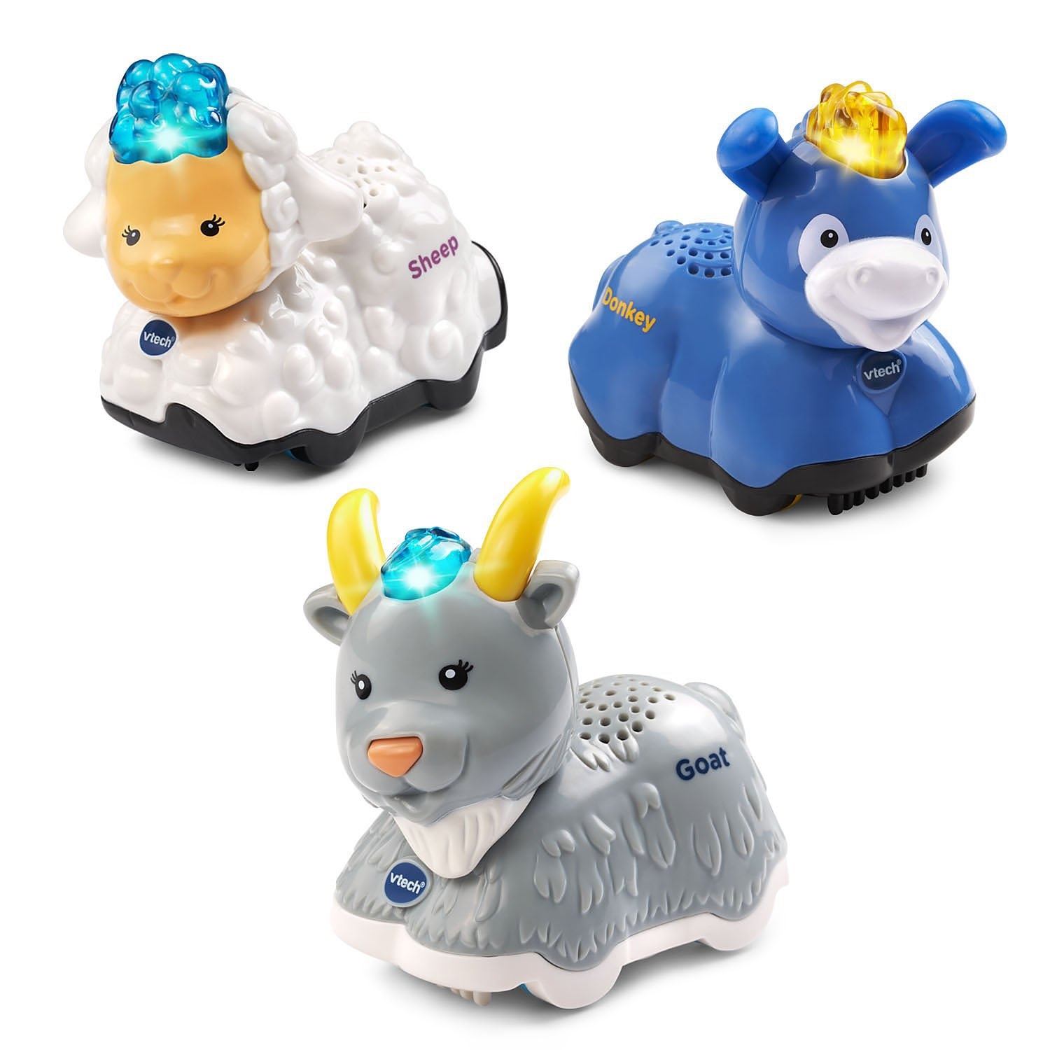 ❤️ VTech Go! Go! Smart Animals Livestock Animals 3-Pack ชุดสัตว์ 3 ตัว แพะ แกะ ลา