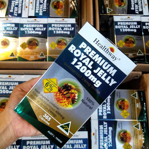 นมผึ้งเกรดพรีเมี่ยม (Healthway Premium Royal Jelly) คืนความอ่อนเยาว์อย่างรวดเร็ว