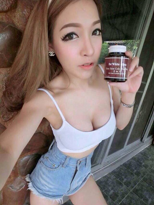 กลูต้าหน้าเด็ก (de'white gluta Gluta Stem Cells Overwhite)
