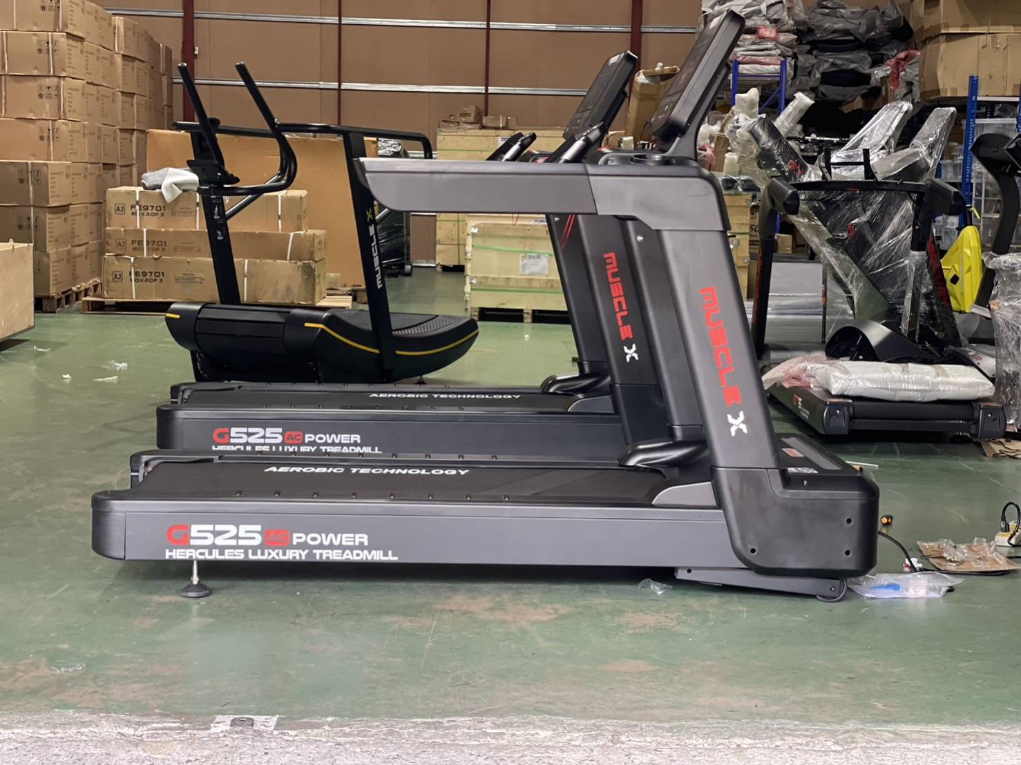 ลู่วิ่งไฟฟ้ามอเตอร์AC MuscleX Hercules G525 ลู่วิ่งไฟฟ้าฟิตเนส, ลู่วิ่งไฟฟ้าราคา