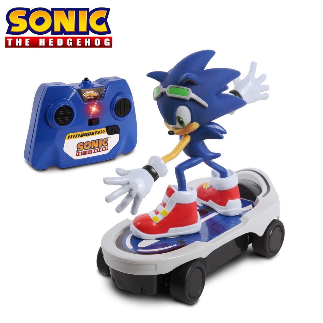 นำเข้า 🇺🇸 🌀 รถบังคับโซนิคสุดมันส์ !NKOK Sonic Free Rider R/C – จากซีรีส์ Sonic the Hedgehog ราคา 2,390 บาท