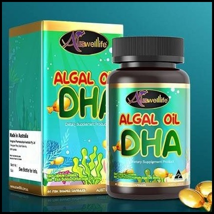 ออสเวลไลฟ์ ดีเอชเอ Algal Oil DHA Auswelllife อาหารเสริมสำหรับเด็ก (ของแท้ ส่งฟรี)