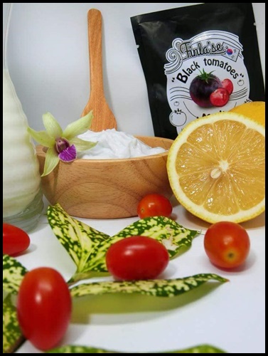 ฟินลาเซ่ มาร์คมะเขือเทศดำ Finla’se Black tomatoes Mask